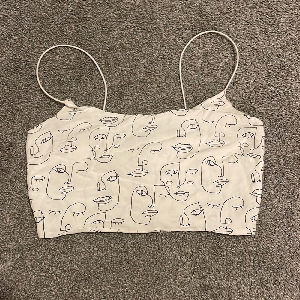 Kendall and Kylie crop top